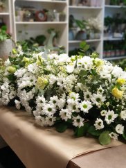 Ikebana biela