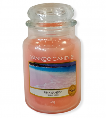 Yankee Candle Aromatická sviečka 623g Ružové piesky