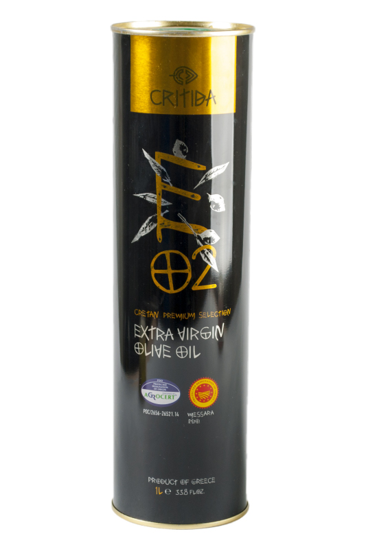 Extra panenský olivový olej MESSARA P.D.O. 1,0 litra plech