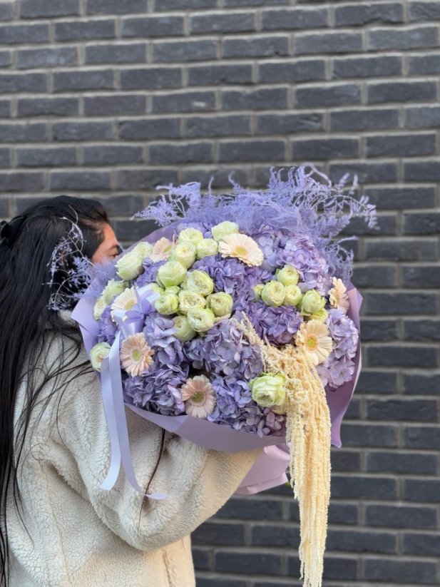 Luxurious Bouquet - Purple Symphony - Veľkosť: S