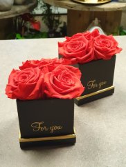 box z trvácnych ruží