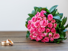 Bouquet of pink roses no.27