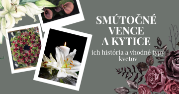 Smútočné vence a kytice