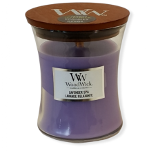 Woodwick Vonná sviečka 85 gr Levandula SPA