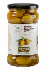 Zelené olivy s kôstkou v slanom náleve 300 g