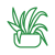 Large potted flowers