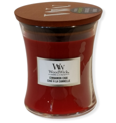 Woodwick Vonná sviečka 85 gr Škorica