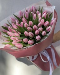 Kytica z ružových tulipánov č.23