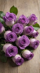 Ruže fialkové- kusový predaj