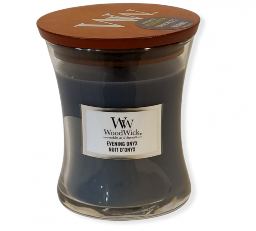 Woodwick Vonná sviečka 85 gr Večný ónyx